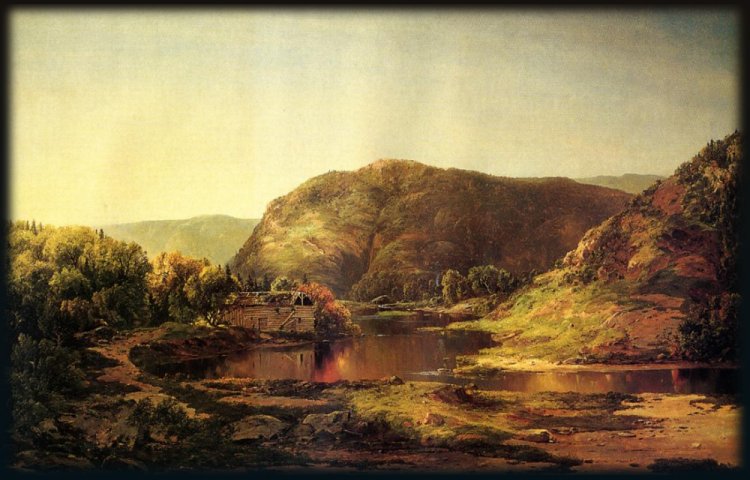 "Shenandoah Valley," a painting by William Louis Sonntag, Sr